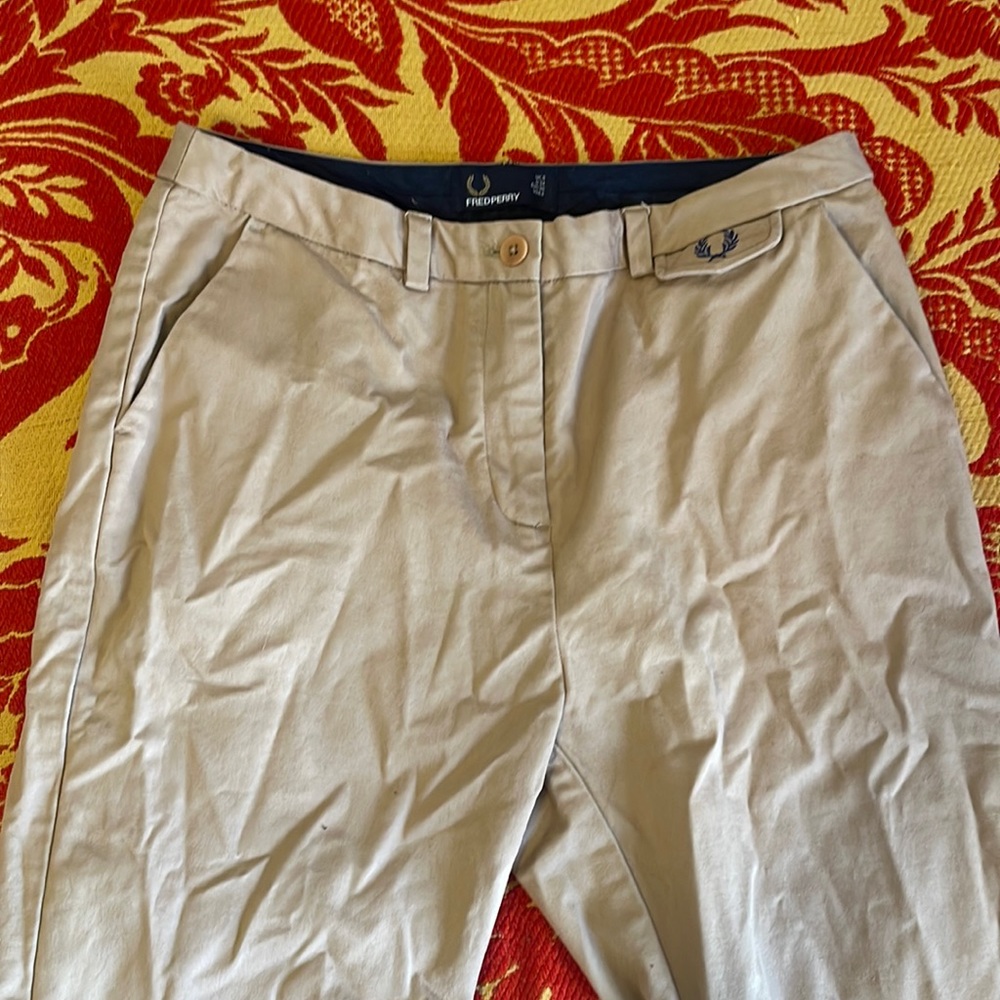 Fred perry khaki slacks